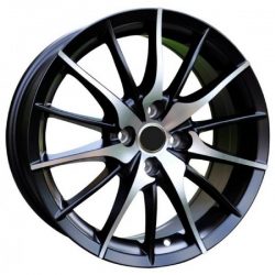 ALFA ROMEO  Matt Black Face Machined