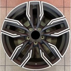 BMW  Black Matt Face Machined
