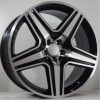 MERCEDES  Black Face Machined