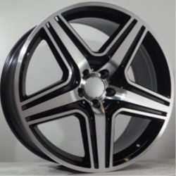 MERCEDES  Black Face Machined
