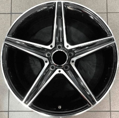 MERCEDES  Black Face Machined