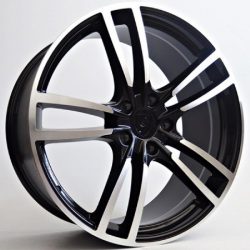 PORSCHE  Black Face Machined
