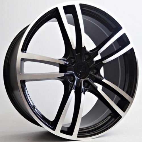 PORSCHE  Black Face Machined