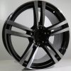 PORSCHE  Black Face Machined